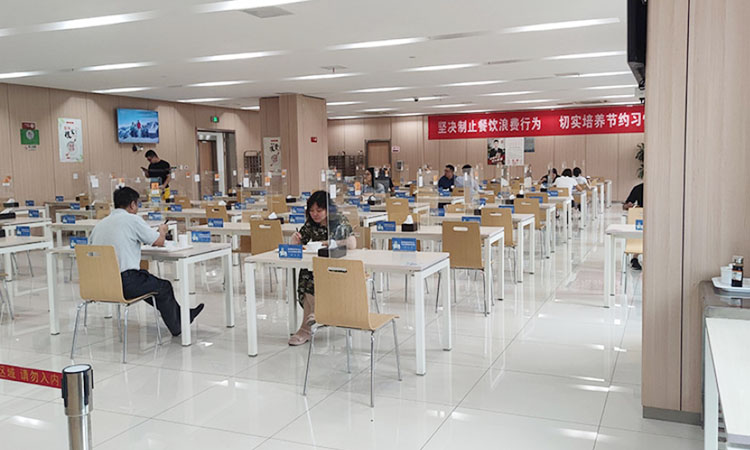 食堂建设成效