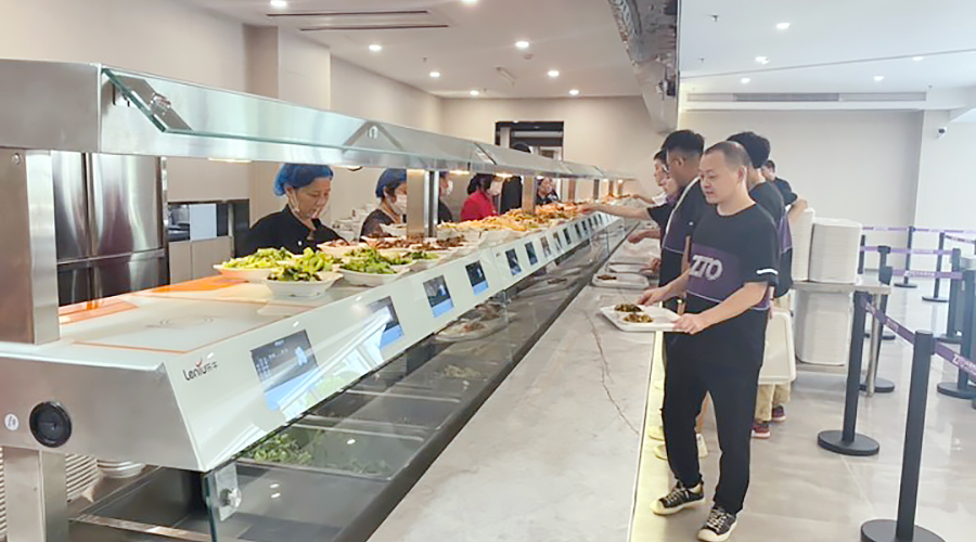 食堂建设成效