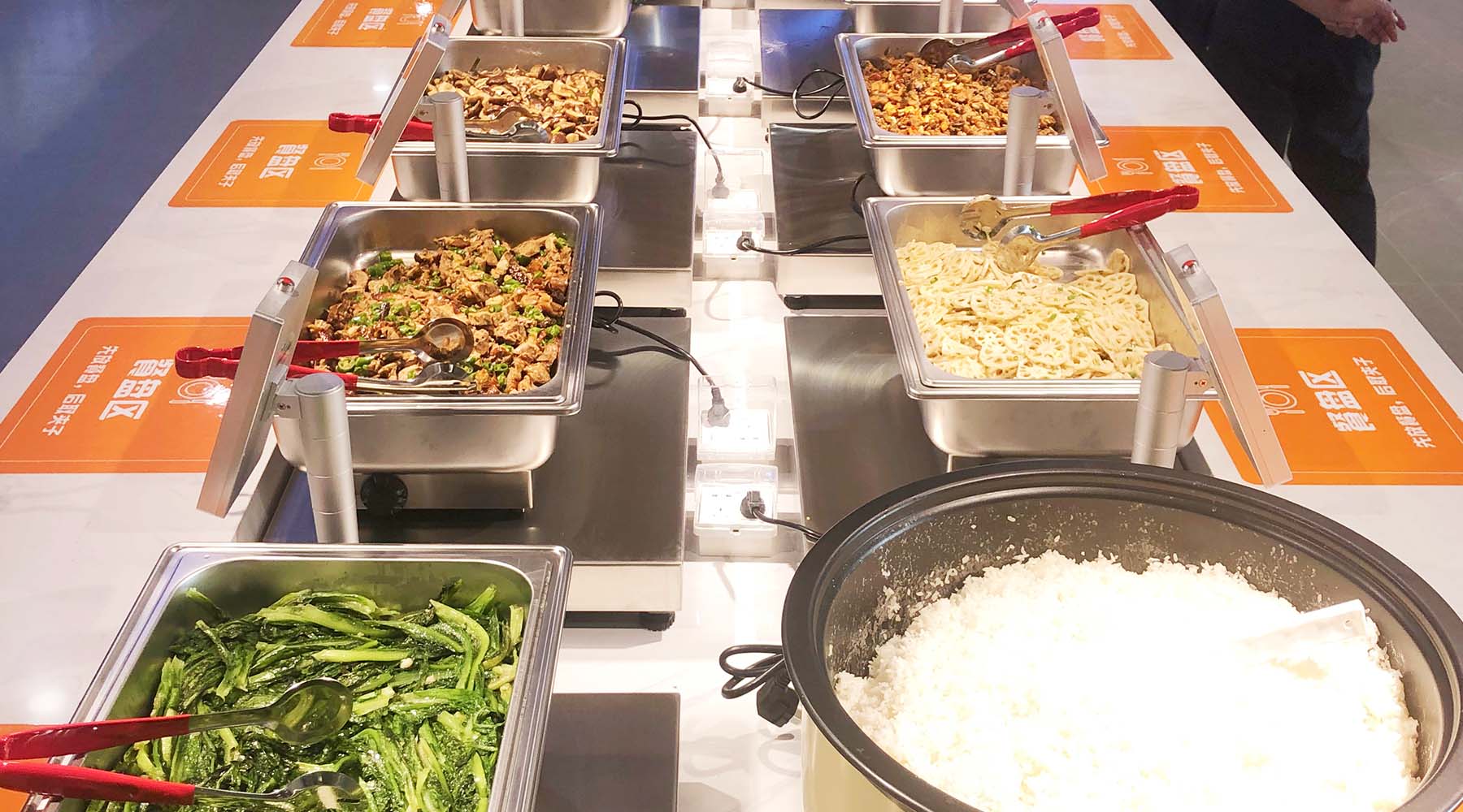 食堂建设成效