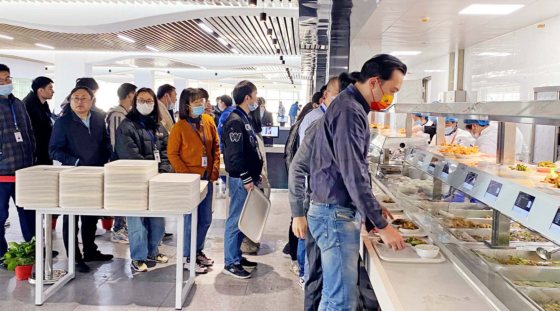 食堂建设成效