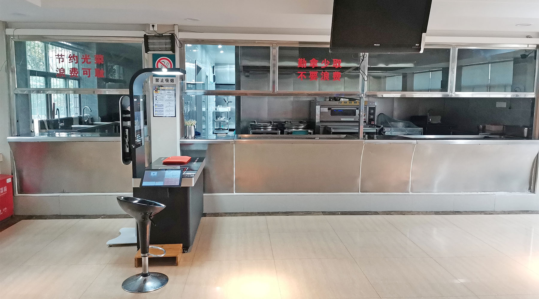 食堂建设成效