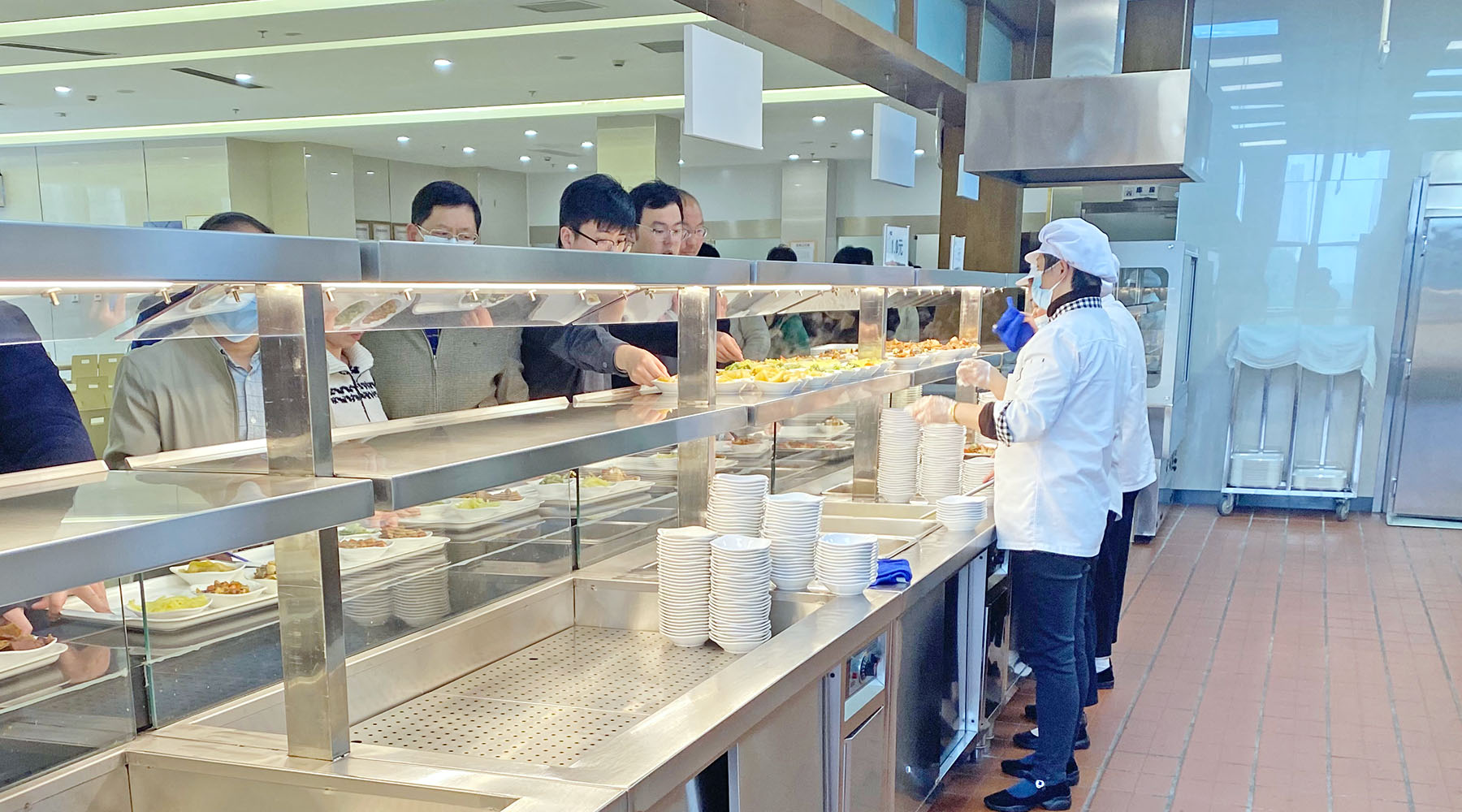 食堂建设成效