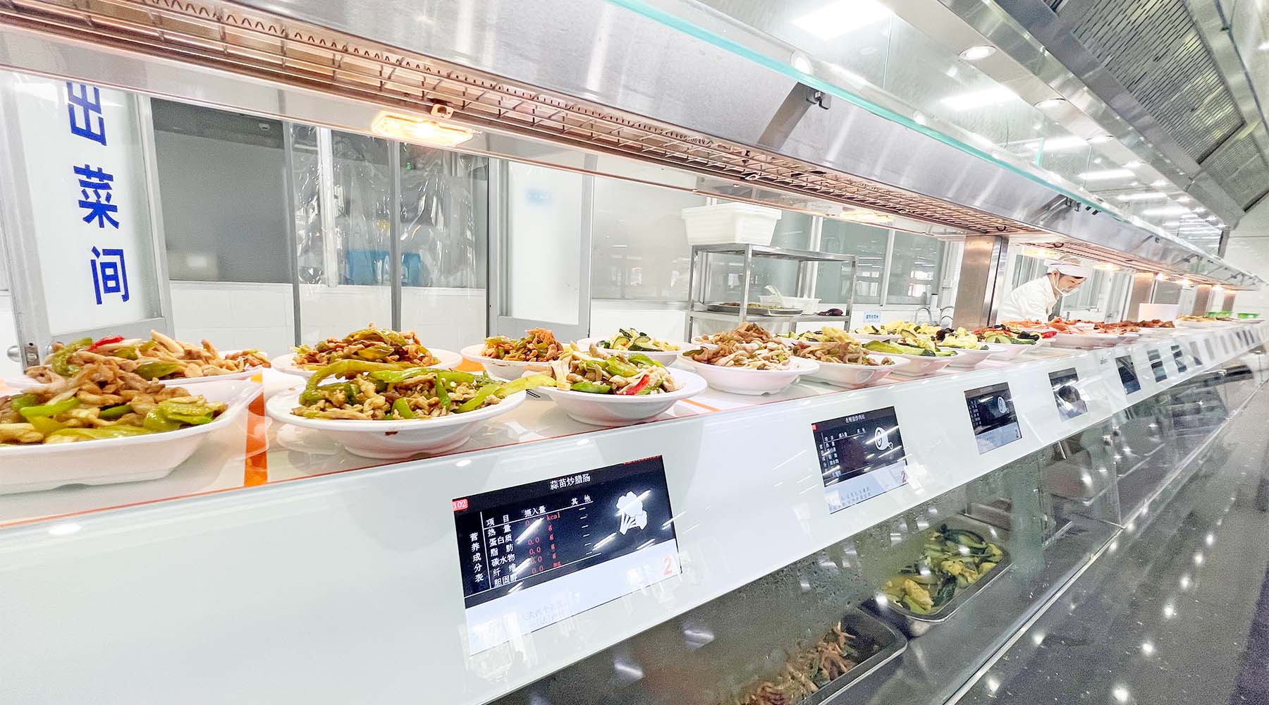 食堂建设成效