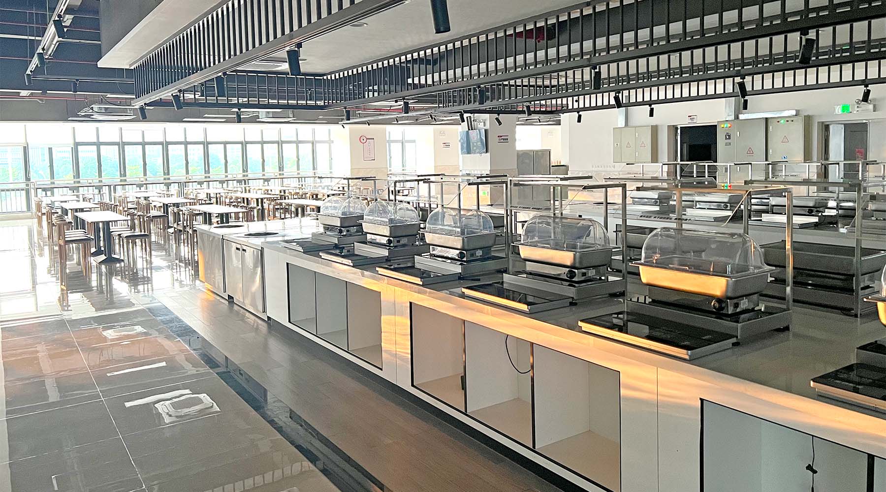 食堂建设成效