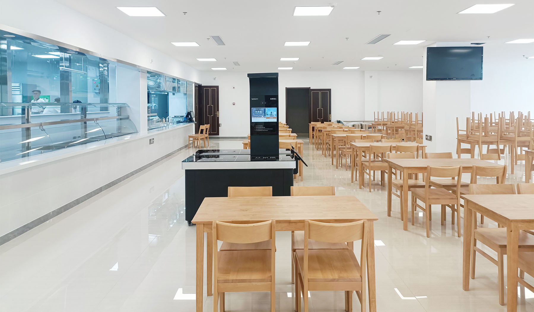 食堂建设成效