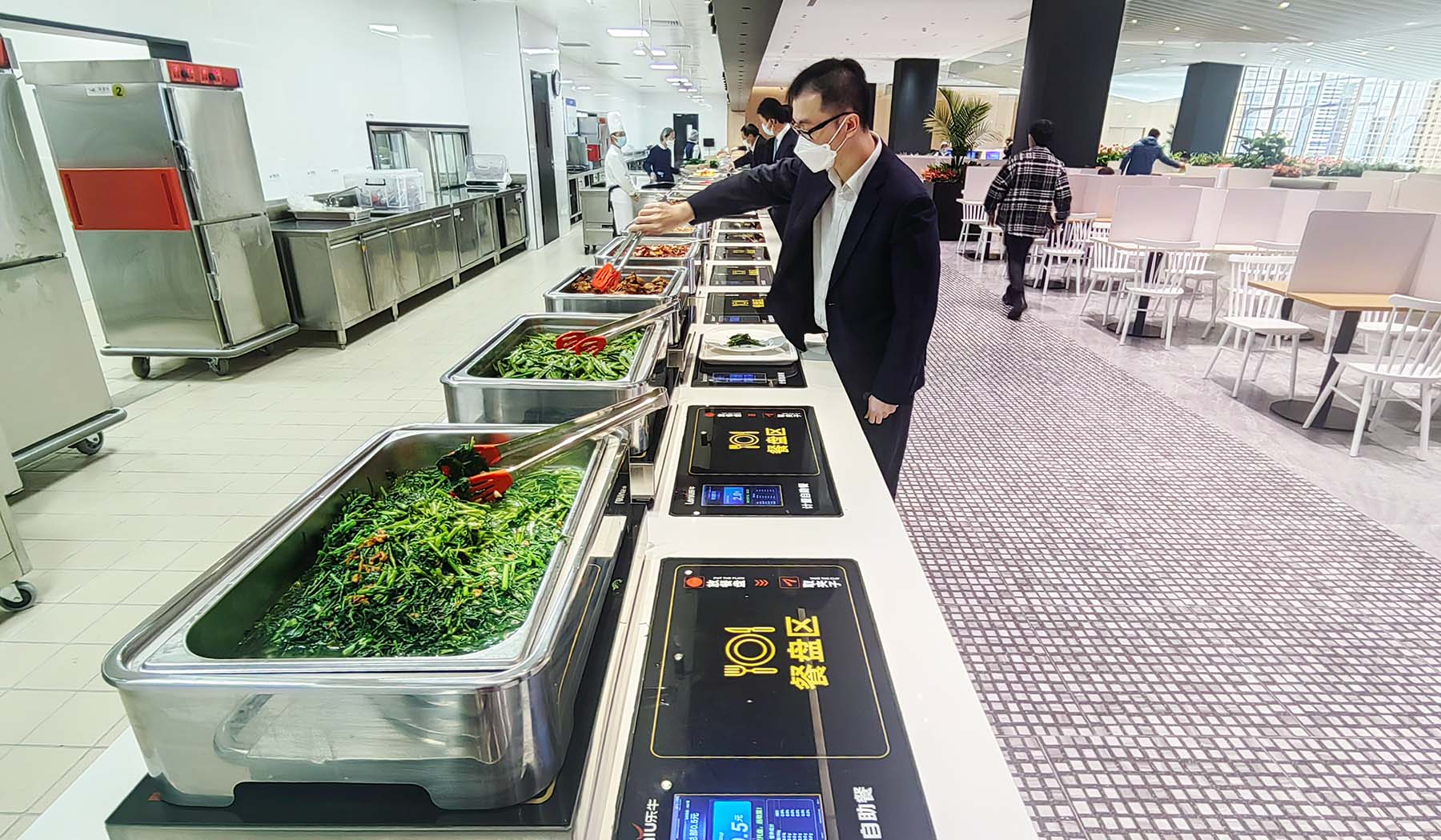 食堂建设成效