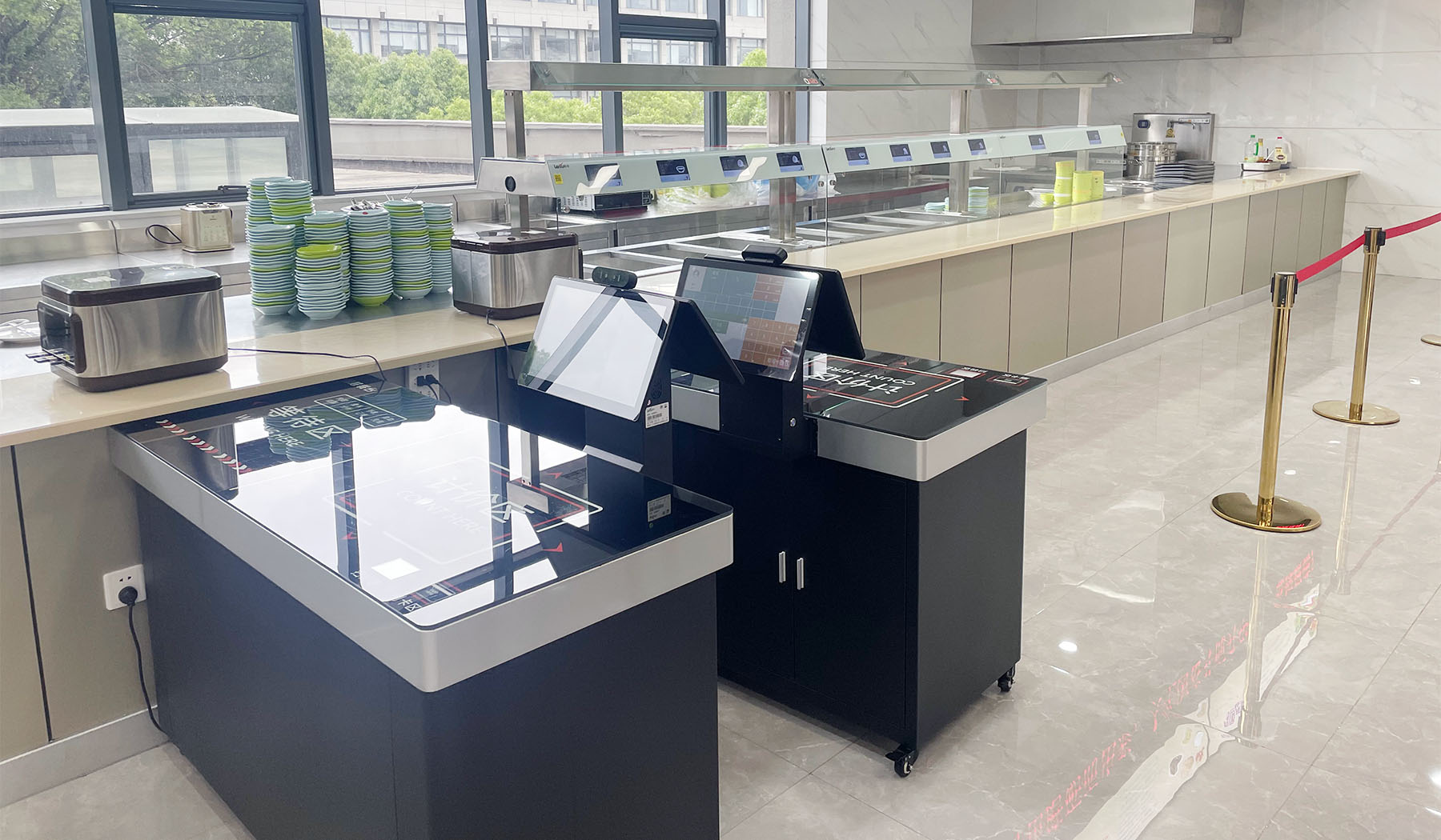 食堂建设成效