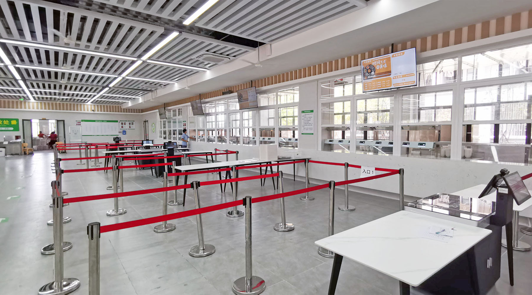 食堂建设成效