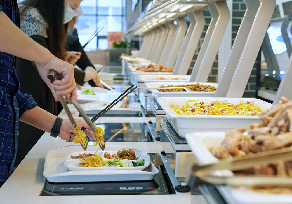 食堂计量自助餐