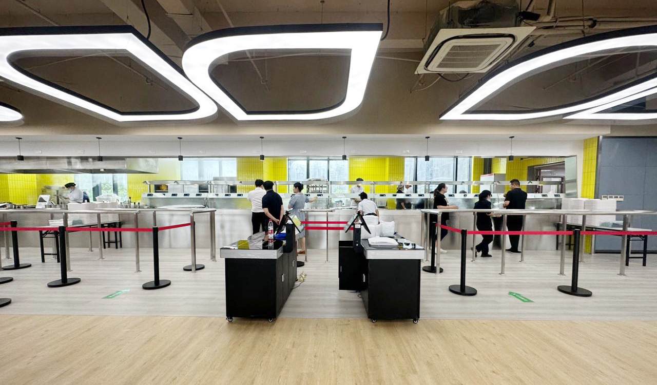 食堂建设成效