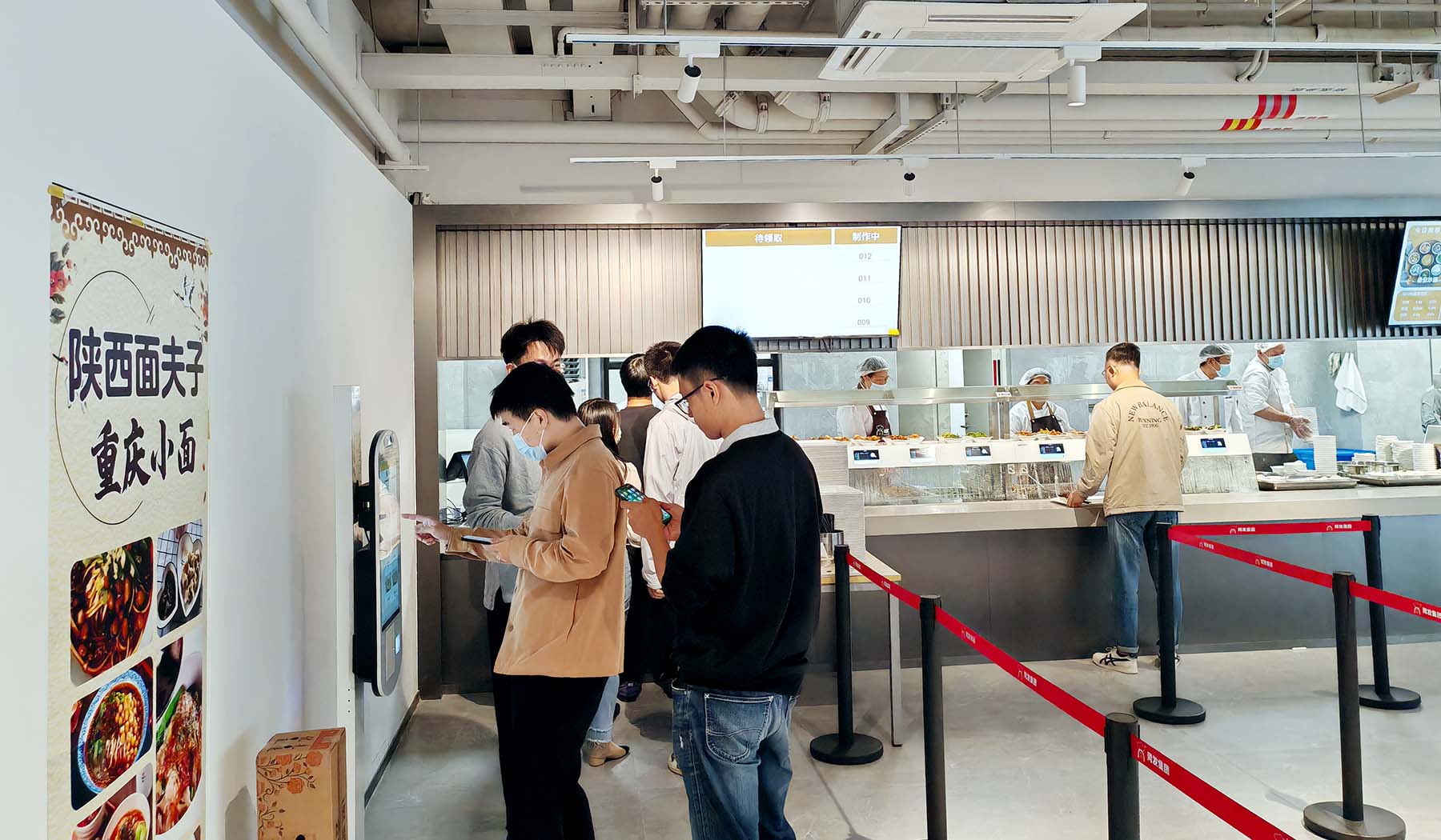 食堂建设成效