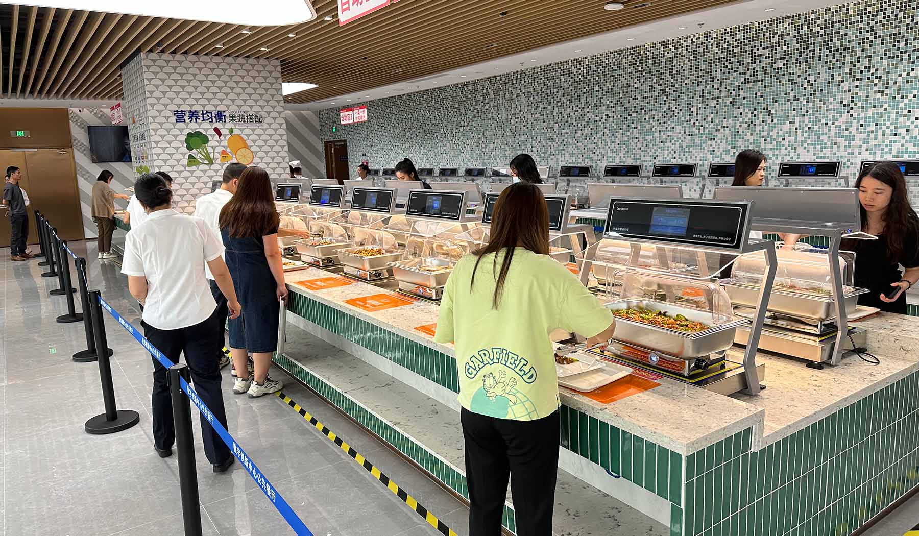 食堂建设成效