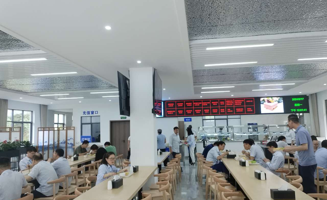 食堂建设成效