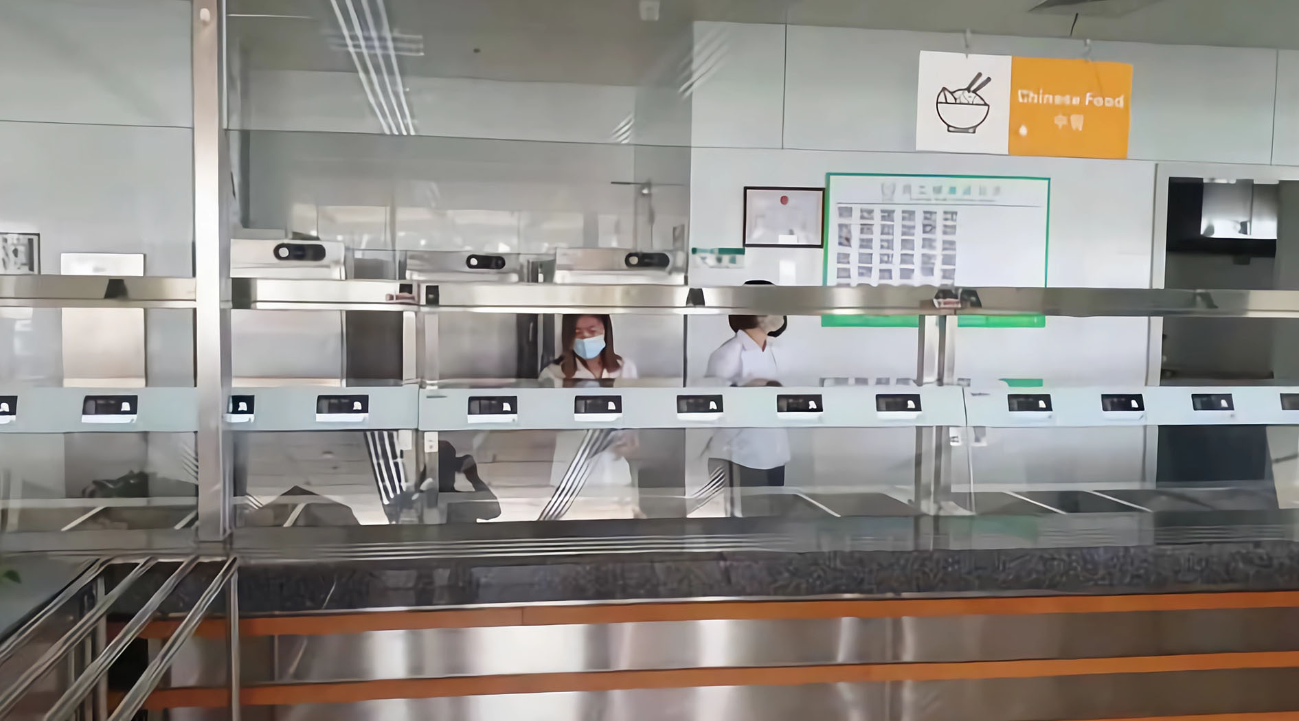 食堂建设成效