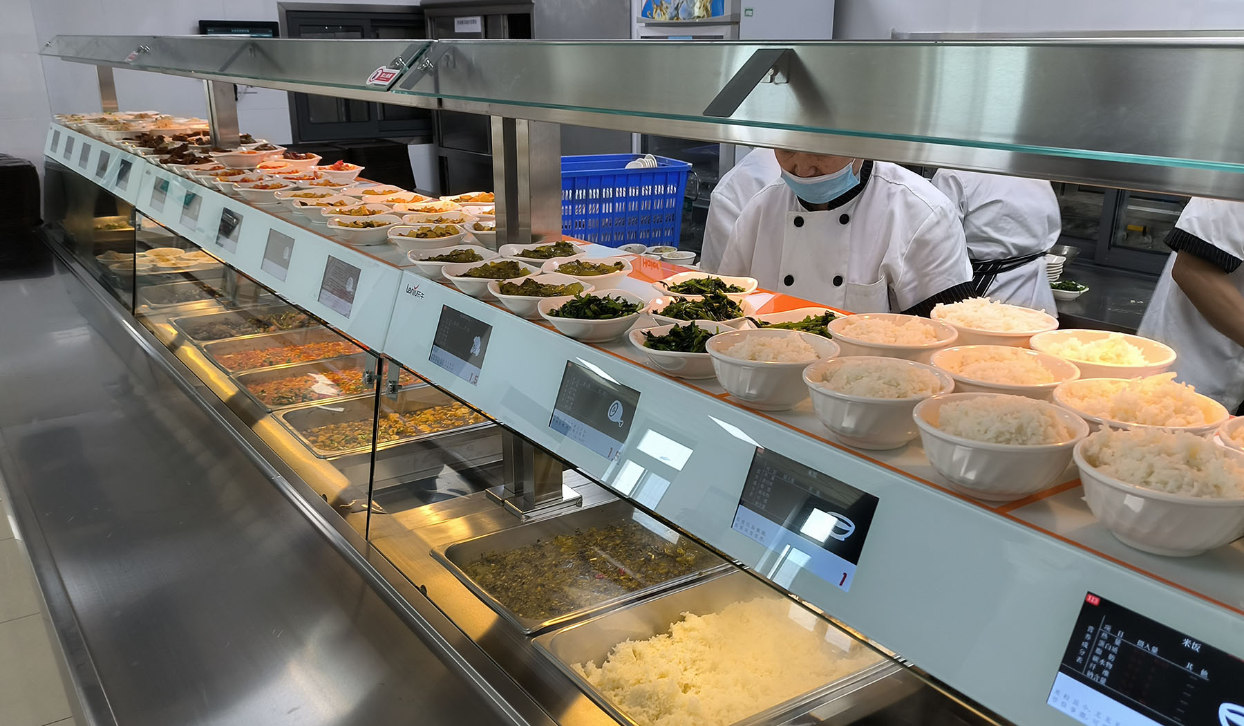 食堂建设成效