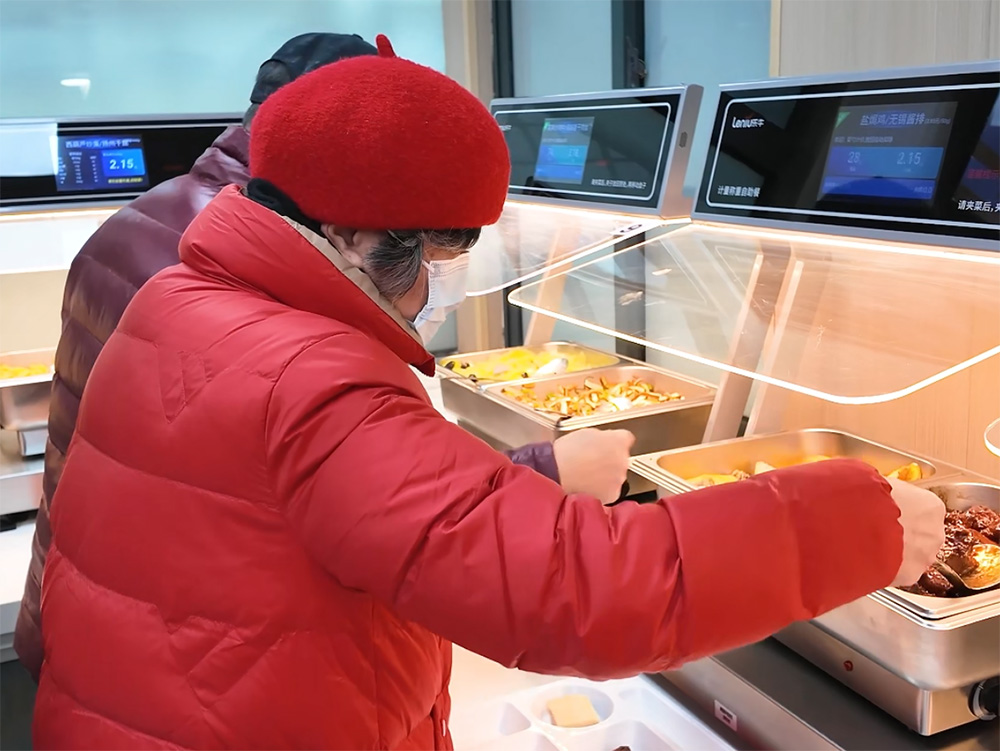社区智慧食堂称重自助餐