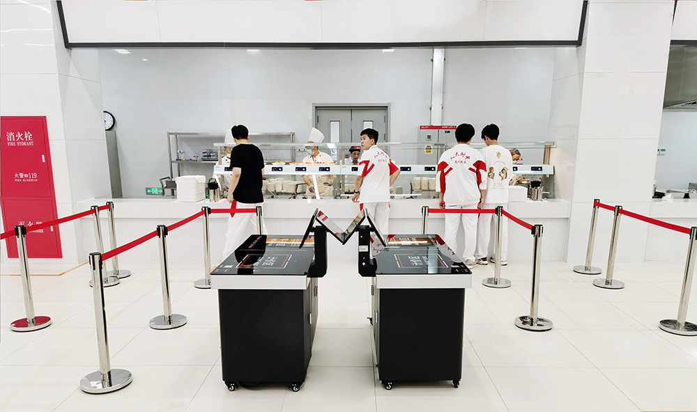 智能结算餐台